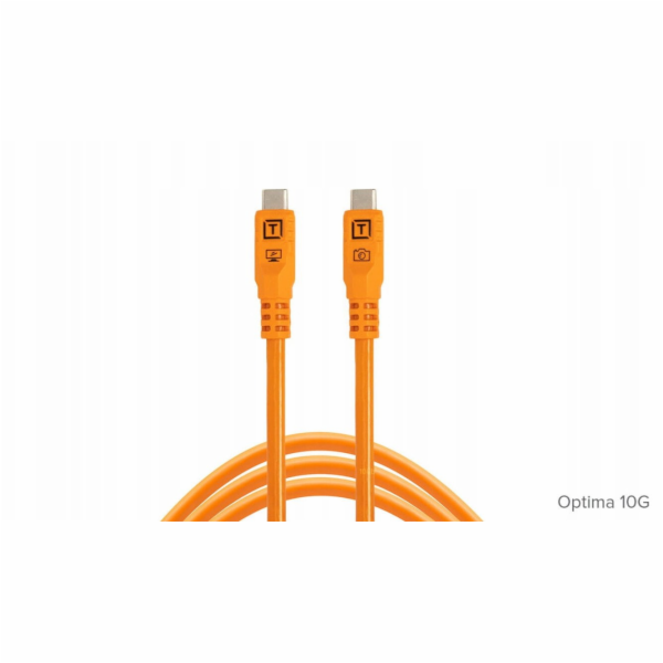 Tether Tools TetherPro USB-C Optima 10G gerade orange 3m