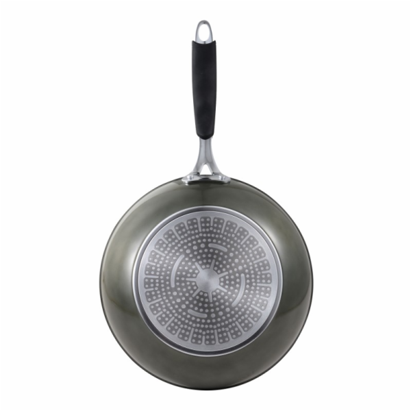 Wok pánev s nepřilnavým povrchem MIDNIGHT 28 cm zelená BG...
