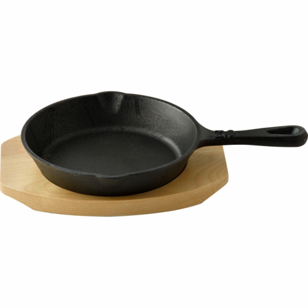 Pánev litinová COOK & SHARE 15,8 cm černá BGMP-3803-EM