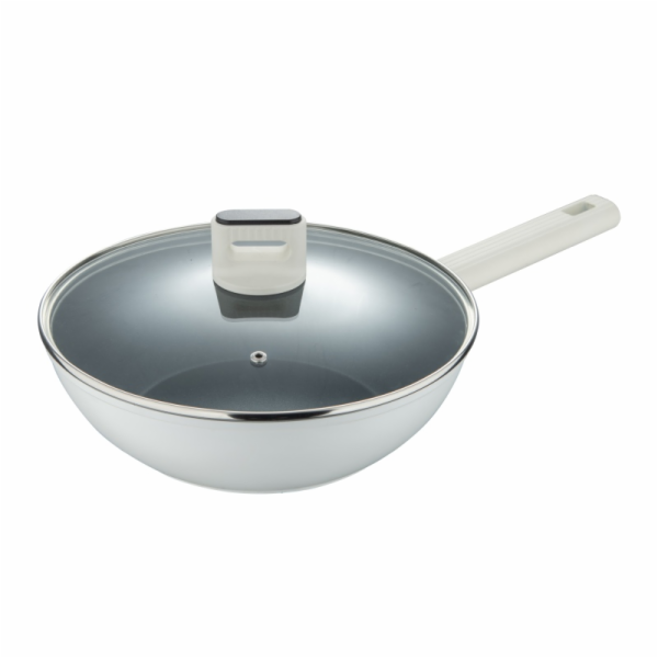 Pánev WOK s poklicí s nepřilnavým povrchem LINES 28 cm BG...