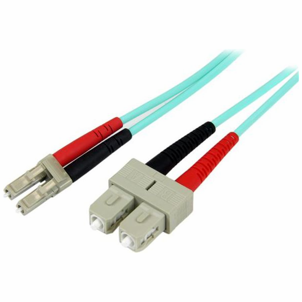 StarTech Optický patchcord 50/125, LC-SC, zelený (A50FBLC...