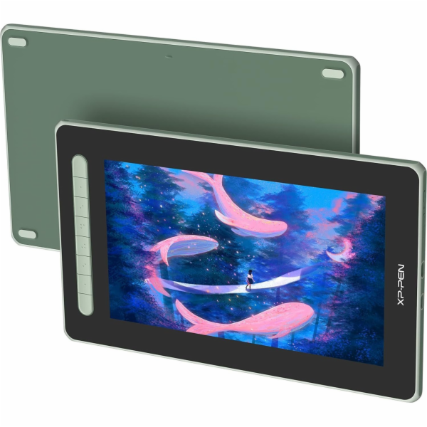 XP-Pen Grafický tablet Artist 12 – zelený 2. generace