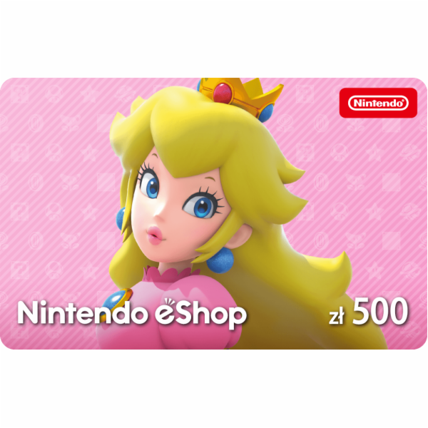 Nintendo Dobití kreditu eShopu v hodnotě 500 PLN