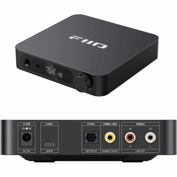 FiiO Stolní sluchátkový zesilovač K11 s DAC, černý