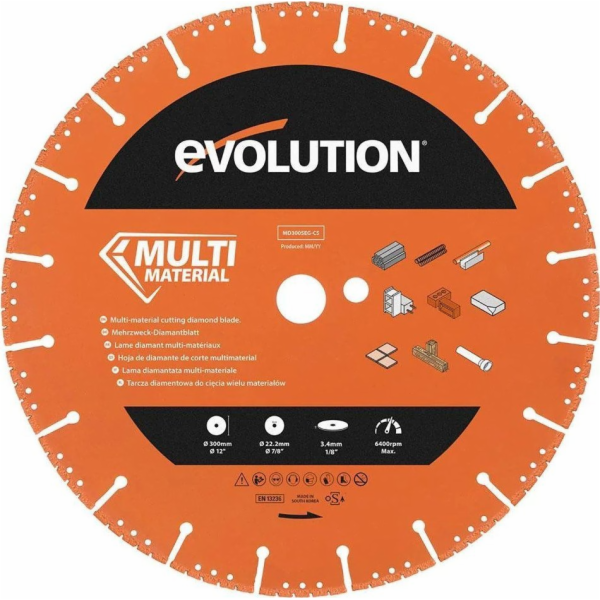 Evolution MD300SEG-CS 300mm segmentovaný diamantový kotou...