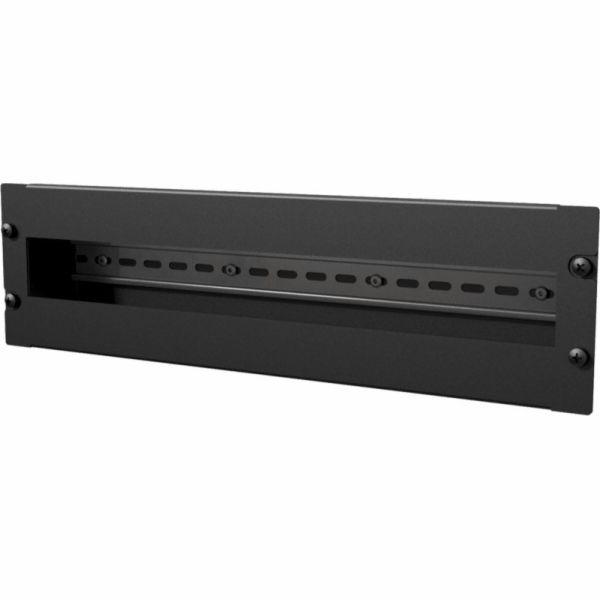 Caymon Panel 3U s DIN lištou pro 24 modulů (BDR03)