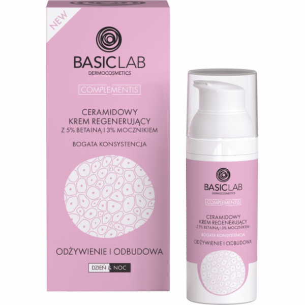 Basiclab Regenerační krém s ceramidovými kyselinami s 5% ...