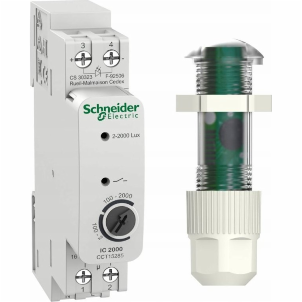 Schneider Electric Analogový soumrakový spínač IC2000, 1k...