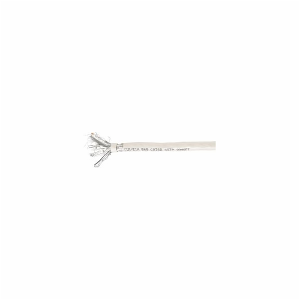 Equip Instalační kabel S/FTP, Cat6A, 100 m, šedý (401491)