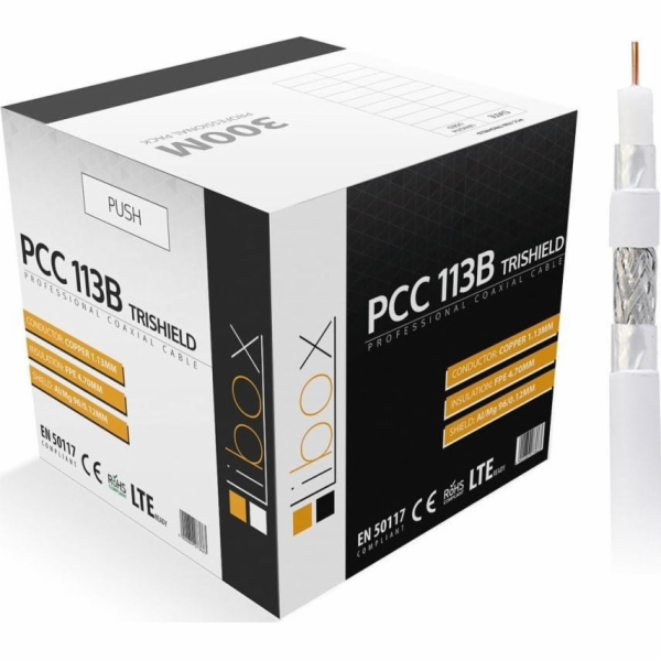 Libox Koaxiální kabel PCC 113B 300m Libox