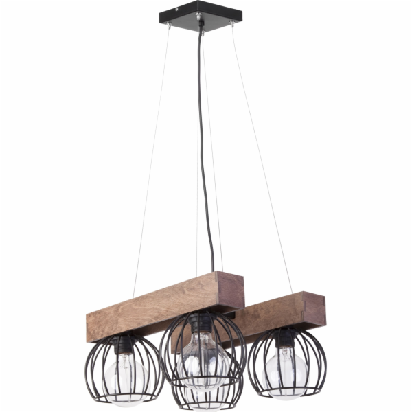 Sigma Závěsná lampa Milan industriální skandinávská černá...