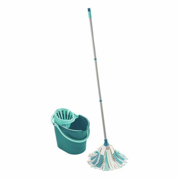 LEIFHEIT 52106 mop Bavlna, Vlákno Suché a mokré Modrá, Bílá