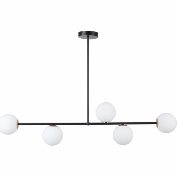 Sigma Moderní černá závěsná lampa Gama (33186)