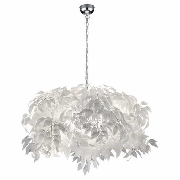 Trio Závěsná lampa Trio RL LEAVY R10464001 moderní bílá z...