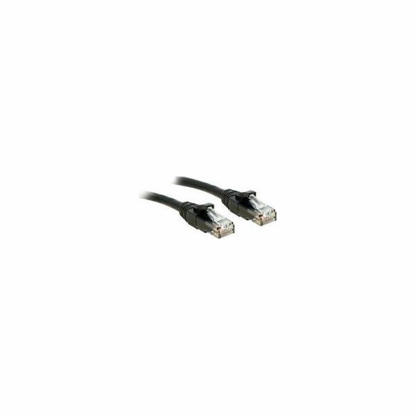 Lindy patchcable Cat6 U/UTP černý 0,30 m