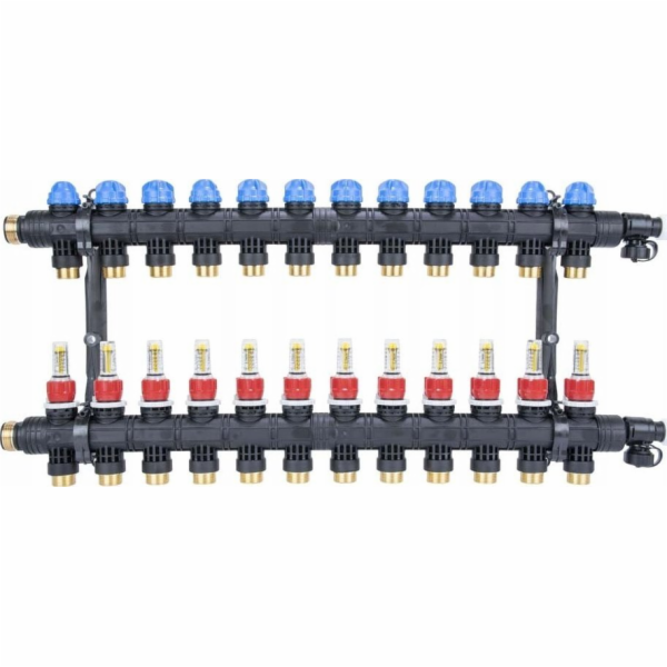 Afriso Rozdělovač ProCalida EF1 K 12 topných okruhů, G1, ...