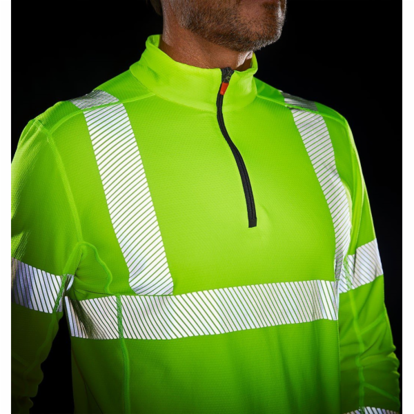 Helly Hansen Tričko Helly Hansen Lifa Active Hi Vis Half Zip