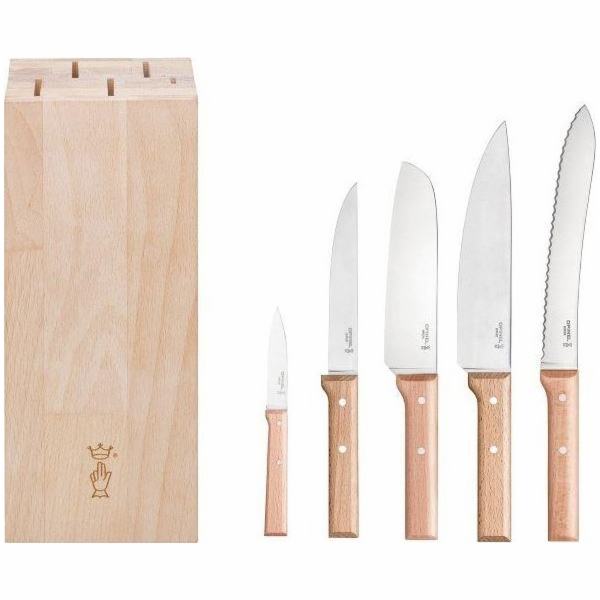Opinel Premium Block s 5 paralelními noži (002402)