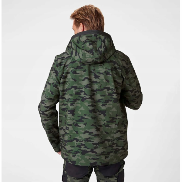 Helly Hansen Pánská softshellová bunda Kensington Camo Ja...