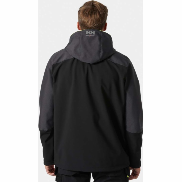 Helly Hansen Pánská softshellová bunda Oxford Blackebony ...
