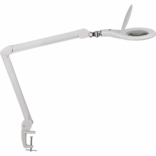 Maul Stolní lampa MAUL LED Macro lampa s bílou svorkou