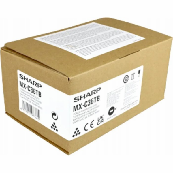 Sharp Toner MX-C36TB černý 20K MX-C 428P, MX-C358F