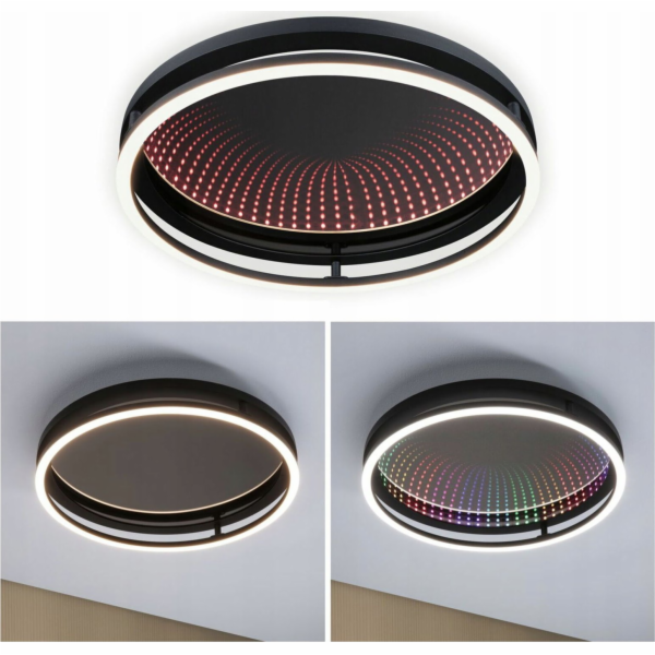 Paulmann Stropní lampa SPACEGLOW ONE LED 3D DIM RGB rainb...