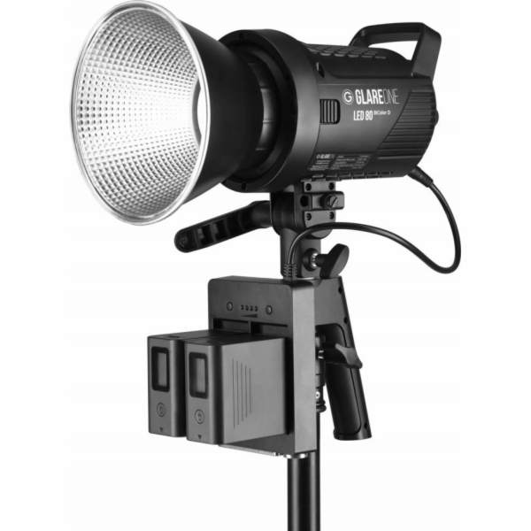 GlareOne Studiové světlo LED 80 BiColor D Location Kit