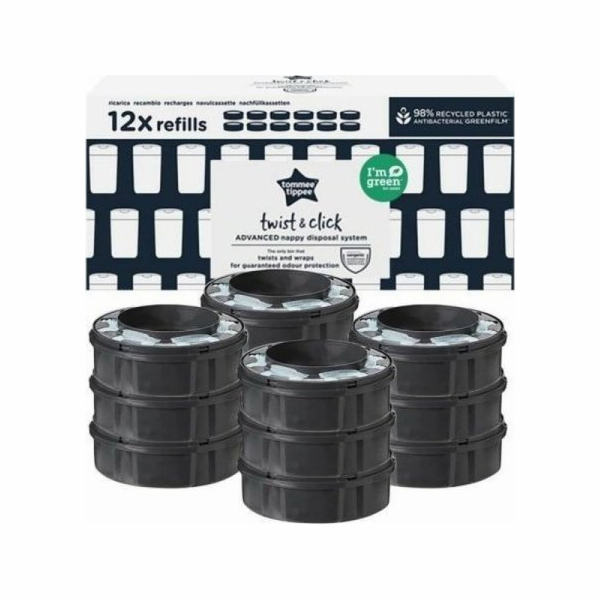 Tommee Tippee Balení 12 lahví Twist & Click