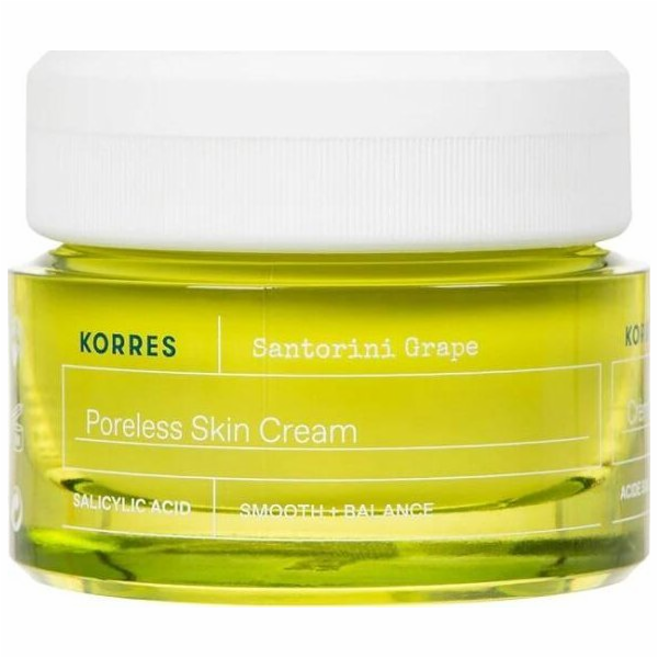 Korres Santorini Grape krém na obličej pro redukci pórů 40ml