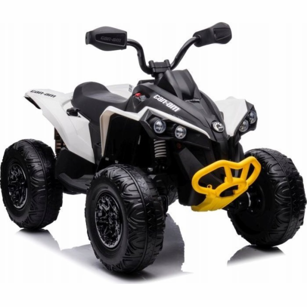 Lean Cars Bateriový čtyřkolkový CAN-AM Renegate White s t...