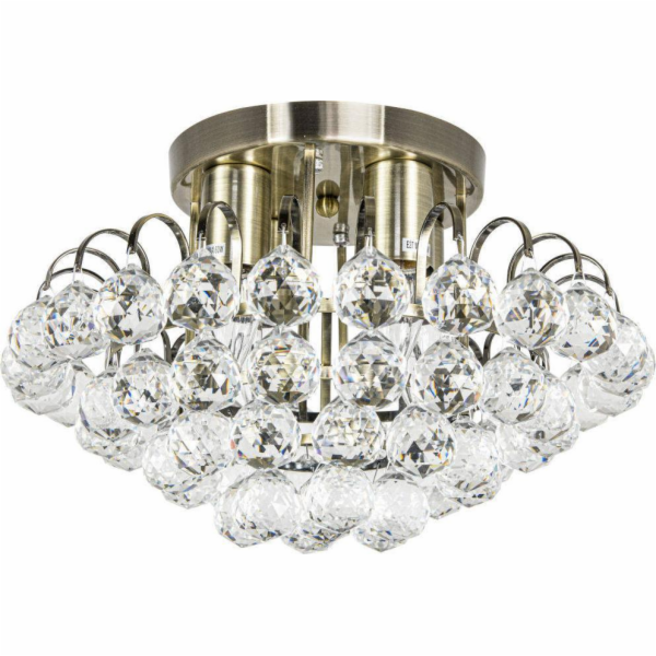 Mdeco Stropní lampa ELM6773/4 21QG MDECO křišťálové LUMIN...
