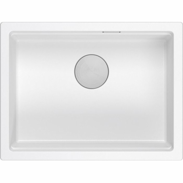 GraniteQ Dřez LOGAN 100 Dřez GraniteQ sněhově bílý 59,5x4...
