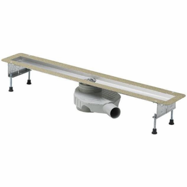 Viega Advantix liniový odtok bez roštu 75 cm (655082)