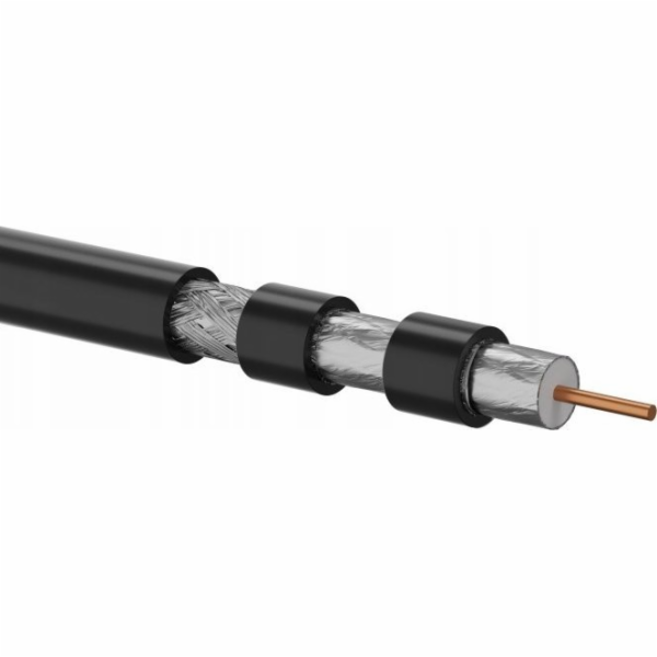Alantec Venkovní koaxiální kabel s gelovým třístíněným RG...