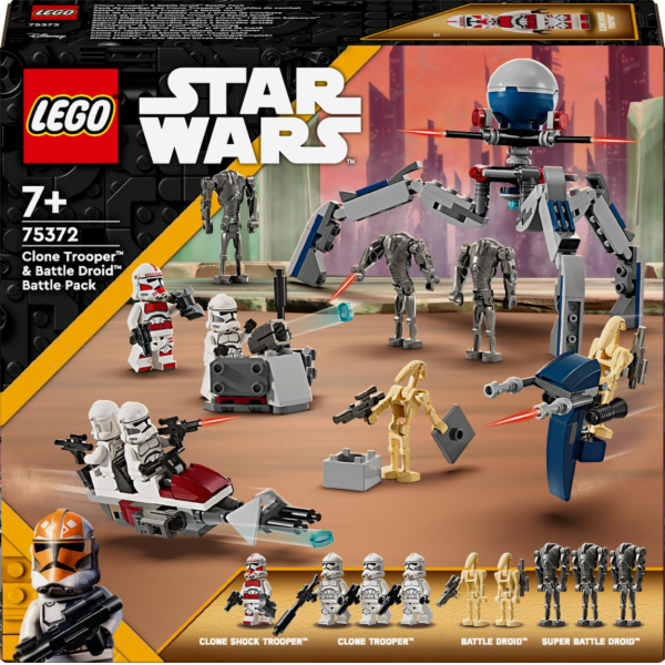LEGO Star Wars Bitevní balíček Klonového vojáka™ a bitevn...