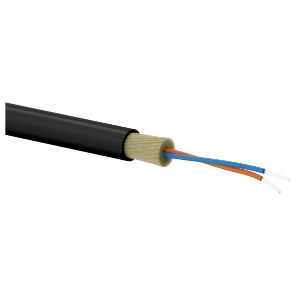 Alantec Optický kabel OS2 pro účastnické FTTx kulatý SM 2...