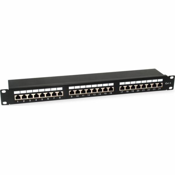 Equip Patchpanel Equip 24x RJ45 Cat6 19 FTP 1HE ISO/IEC č...