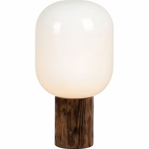 Markslojd Stolní lampa Skene 108663, 1x40W, E27, dřevo/bílá