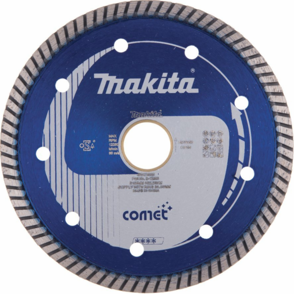 Makita DIAMANTOVÝ KOTOUČ MAKITA 125x22,23mm NA PLNÝ (SUCH...