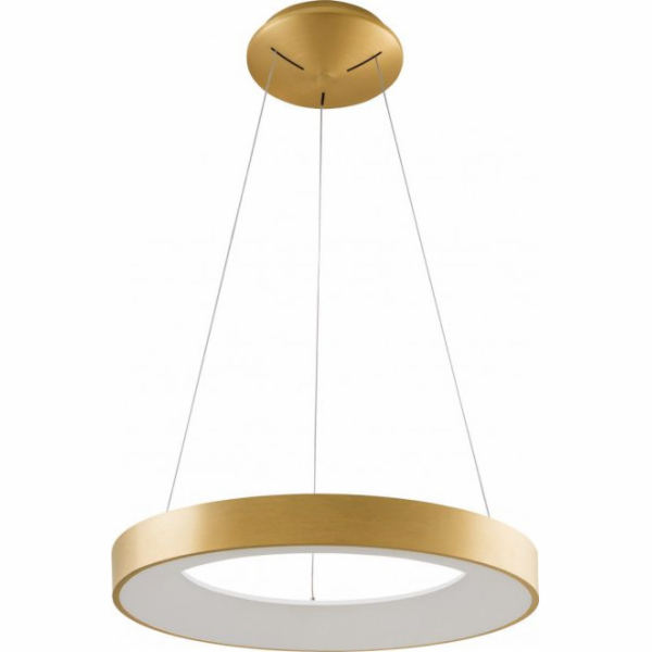 Italux Moderní závěsná lampa Giulia ve zlaté barvě (5304-...
