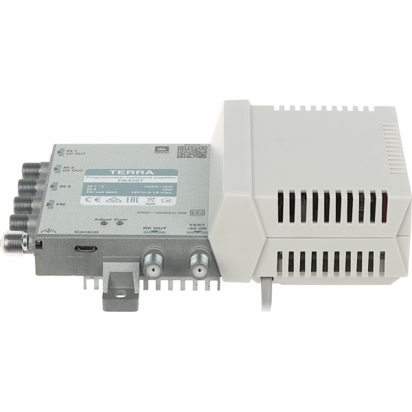 Terra PROGRAMOVATELNÝ VÍCEPÁSMOVÝ ZESILOVAČ PA-420T TERRA