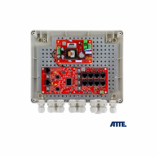 Atte Switch EXTERNÍ SWITCH 8PORTOVÝ POE PRO 8 IP KAMER AT...