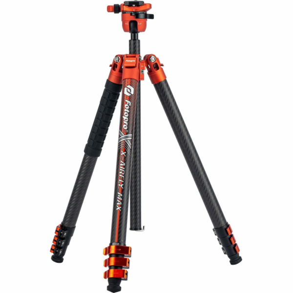Fotopro Stativ Stativ Fotopro X-Airfly Max Oranžový 166 cm