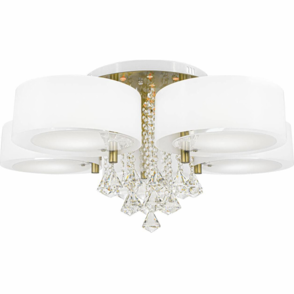 Mdeco Stropní lampa Glamour DRS8006/521QG Stropní lampa M...