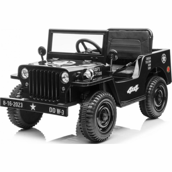3Z Auto na baterie Retro Military Black