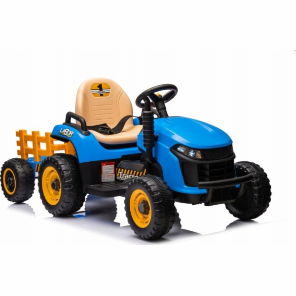 Lean Cars Bateriový traktor BBH-030 modrý