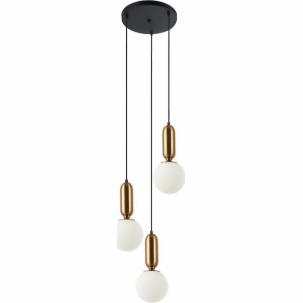 Italux Závěsná lampa ALDEVA PND-02340-3S-BRO Italux