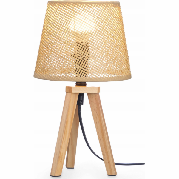 Giftdecor Stolní lampa Boho noční světlo PŘÍRODNÍ, 32 cm