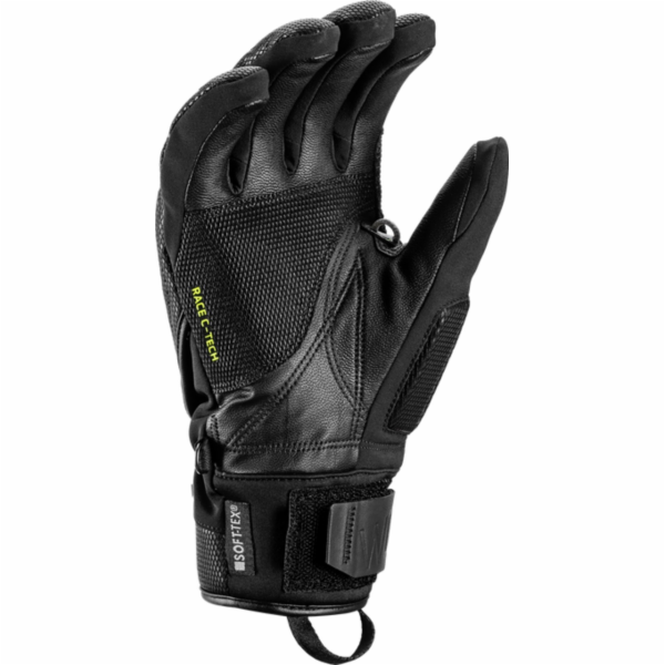 Leki LEKI GLOVES WCR C-Tech 3D černo-citronová 10.5
